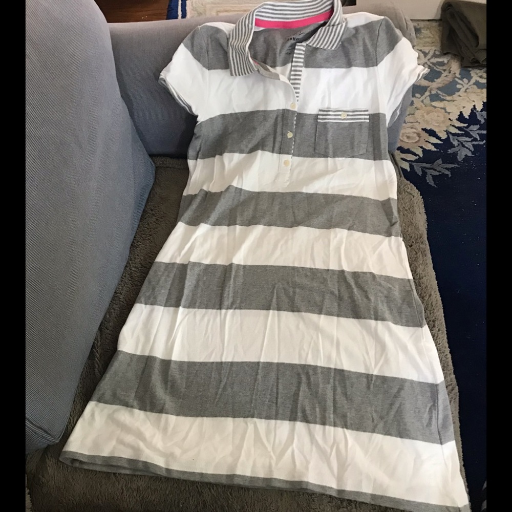 Old Navy Striped T-Shirt Dress